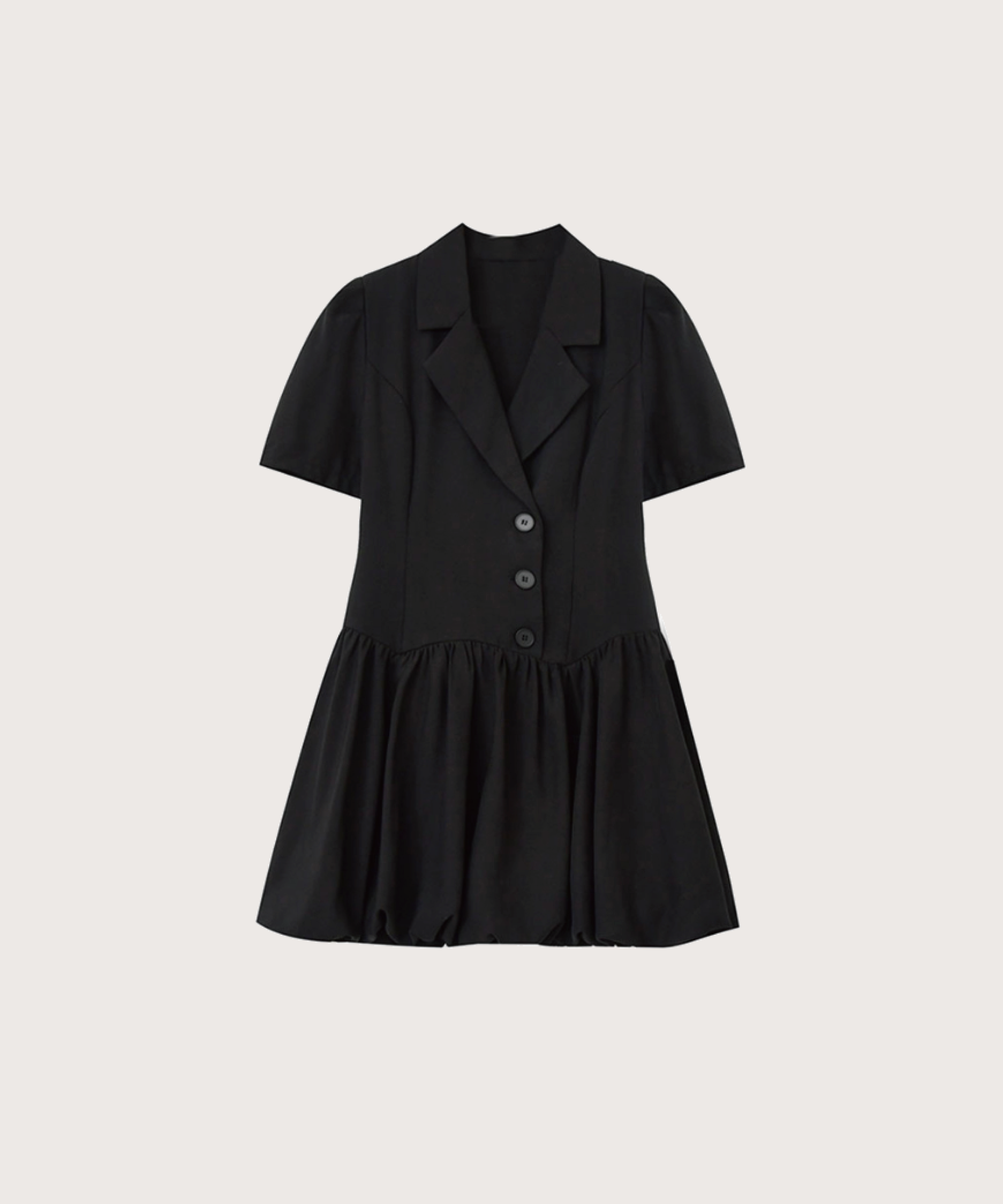 Waisted Blazer Pleats Dress ウエストブレザープリーツドレス