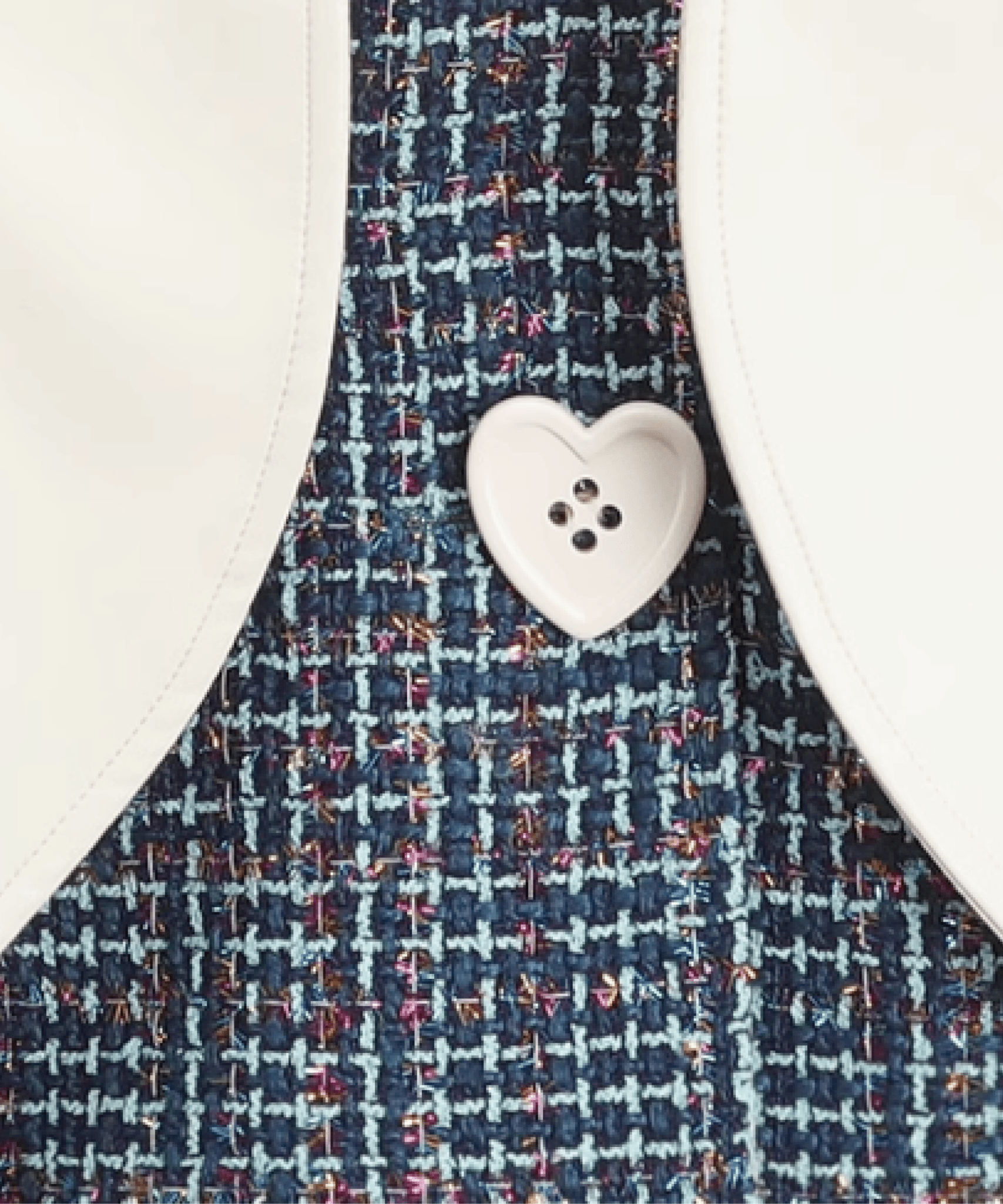 samoyed】Sailor Tweed Jacket - ノーカラージャケット