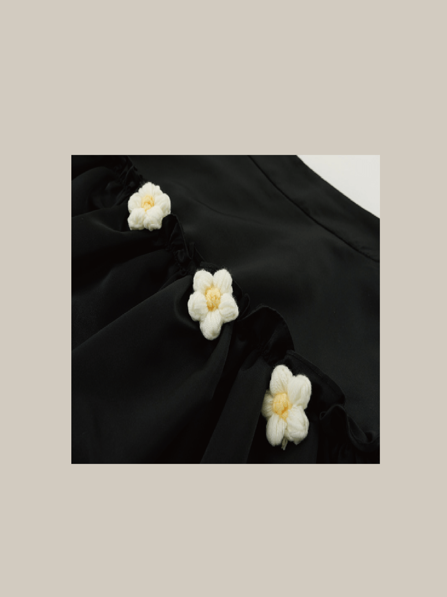 Spangle Flower Ruffle Skirt – LOVE POMME POMME