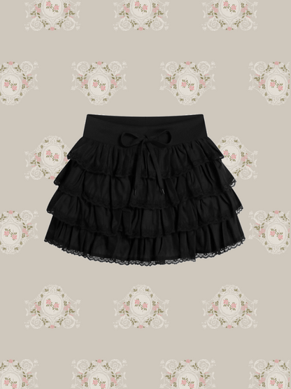 Flare Lace Mini Skirt/フレアレースミニスカート