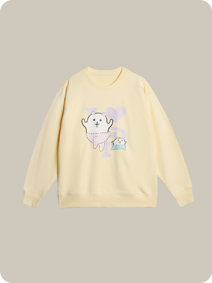 Yawame × LA POMME petit Cheerful Sweater