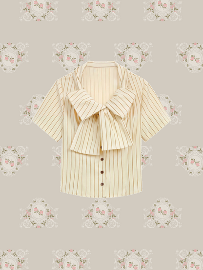 Preppy Stripe Shirt/プレッピーストライプシャツ