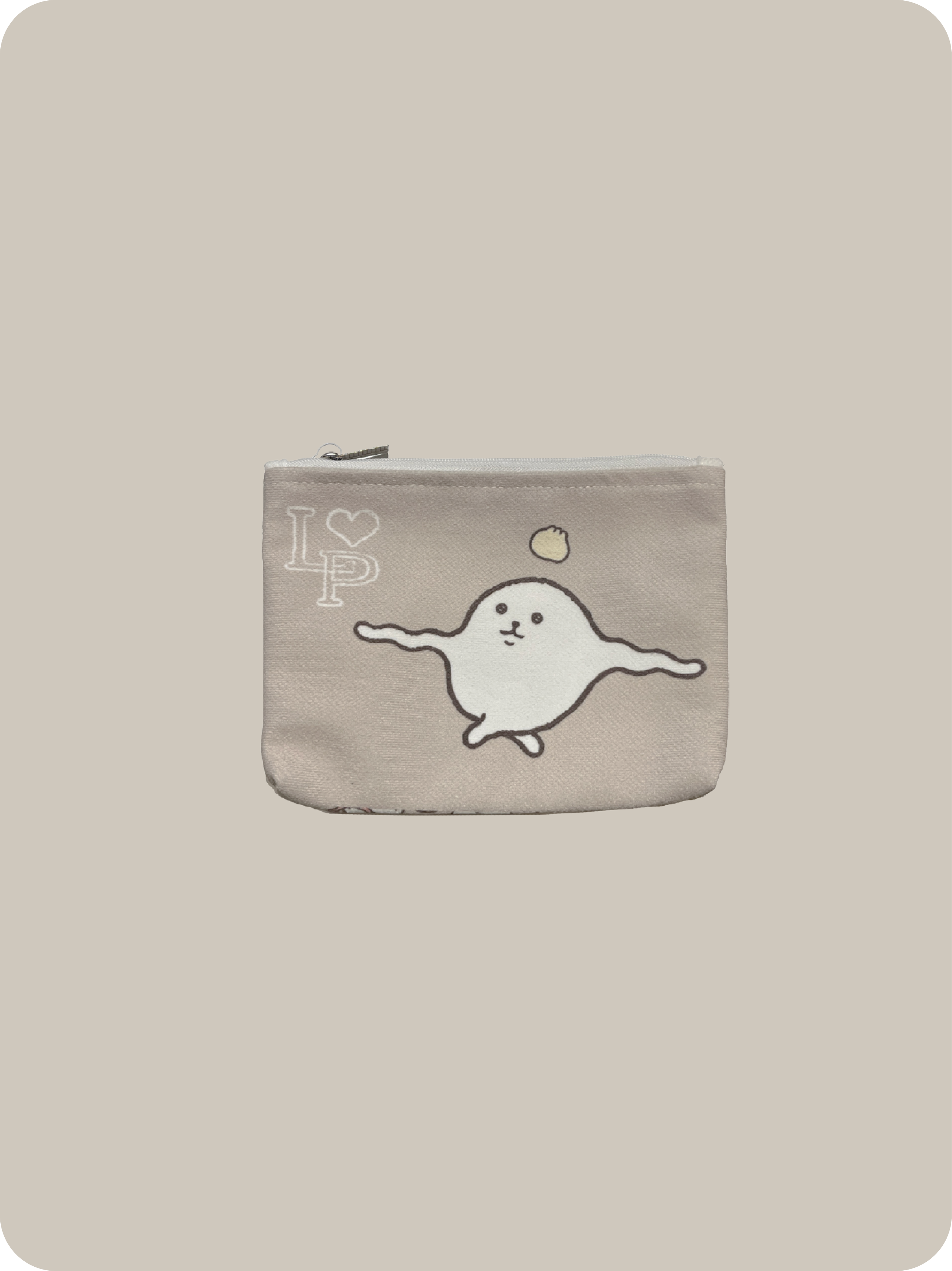 Yawame × LA POMME petit Medium Pouch