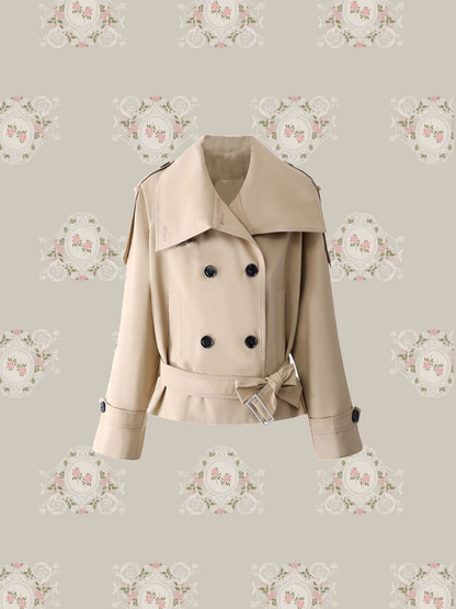 Double Button Trench Coat Set-Up/ダブルボタントレンチコートセットアップ