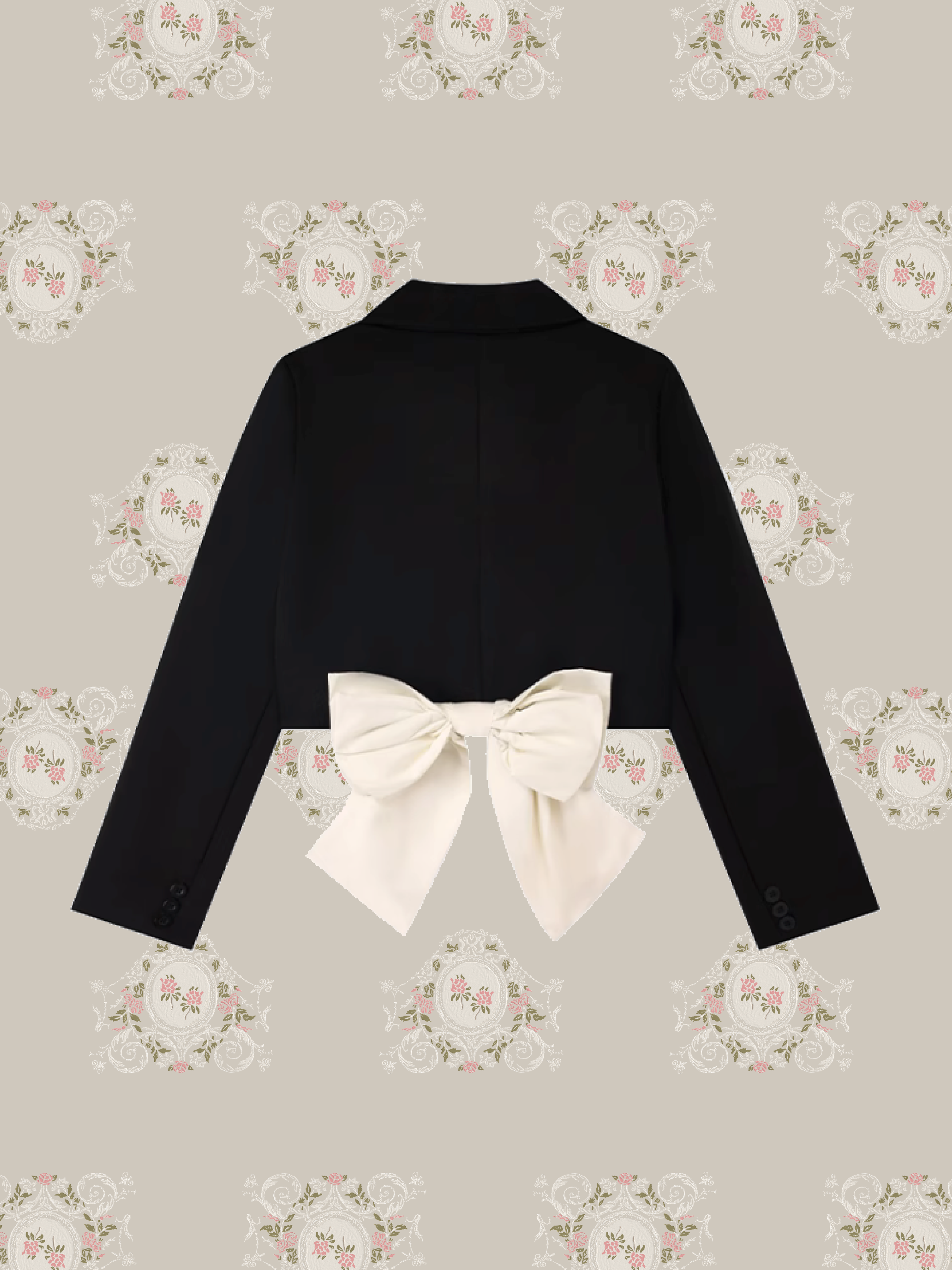 Back Ribbon Short jacket