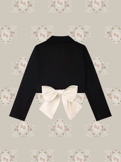 Back Ribbon Short jacket