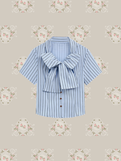 Preppy Stripe Shirt/プレッピーストライプシャツ