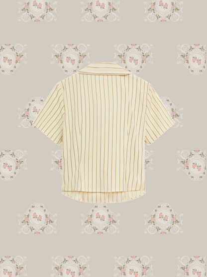 Preppy Stripe Shirt/プレッピーストライプシャツ