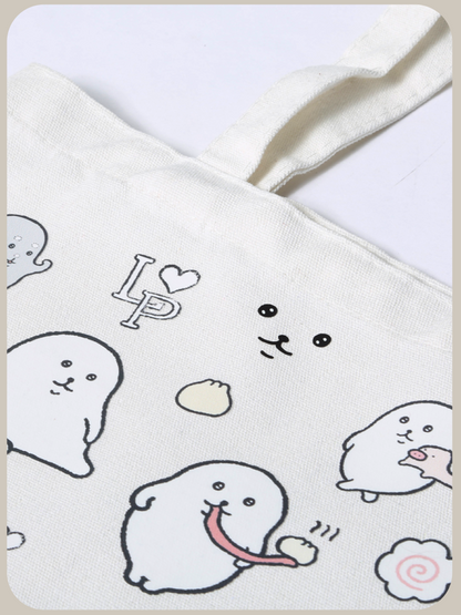 Yawame × LA POMME petit Pattern Tote Bag