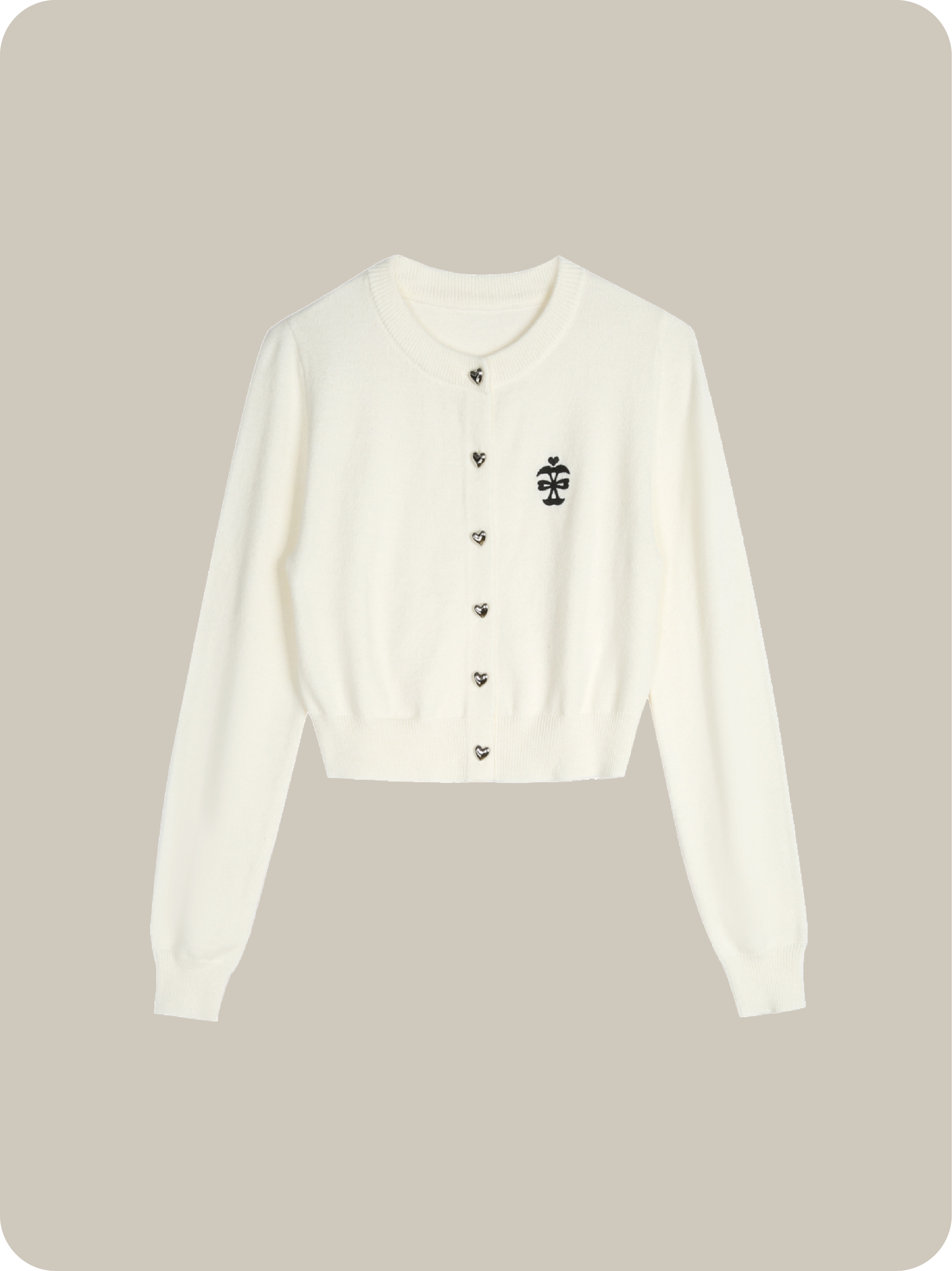 予約商品・Apple Core LOGO Cardigan