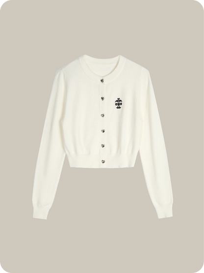 予約商品・Apple Core LOGO Cardigan