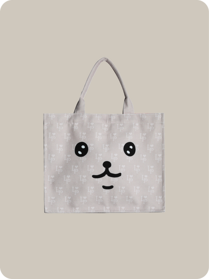 Yawame × LA POMME petit Zip Tote Bag