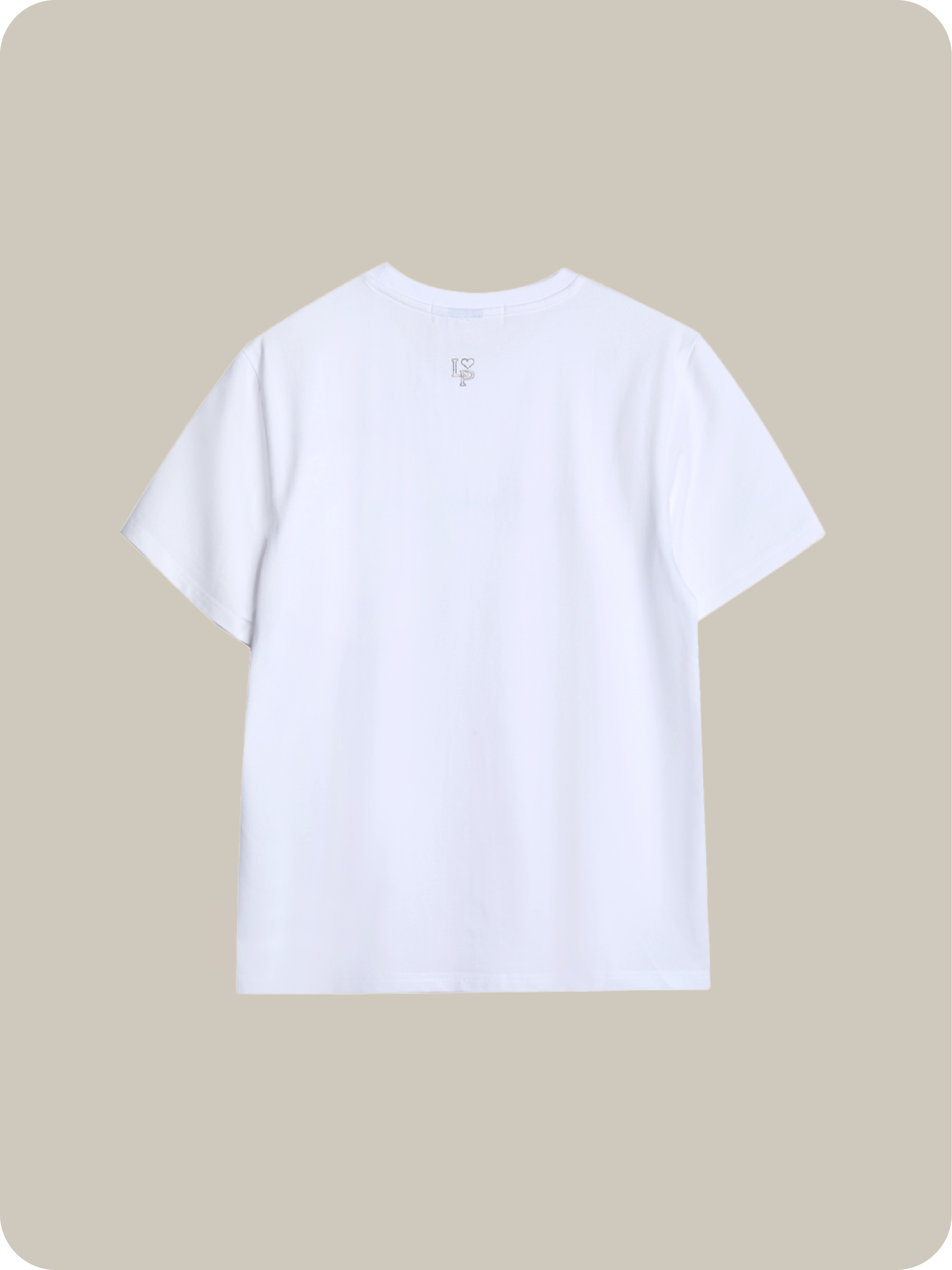 Yawame × LA POMME petit Simple Logo T