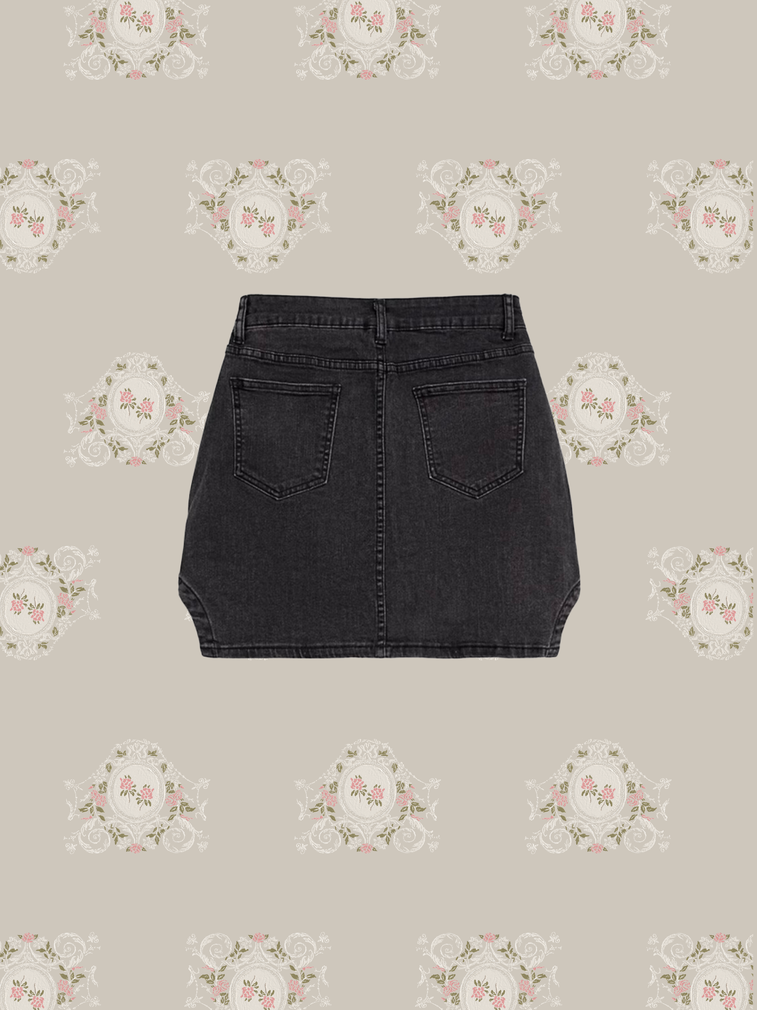 Short Denim Skirt/ショートデニムスカート