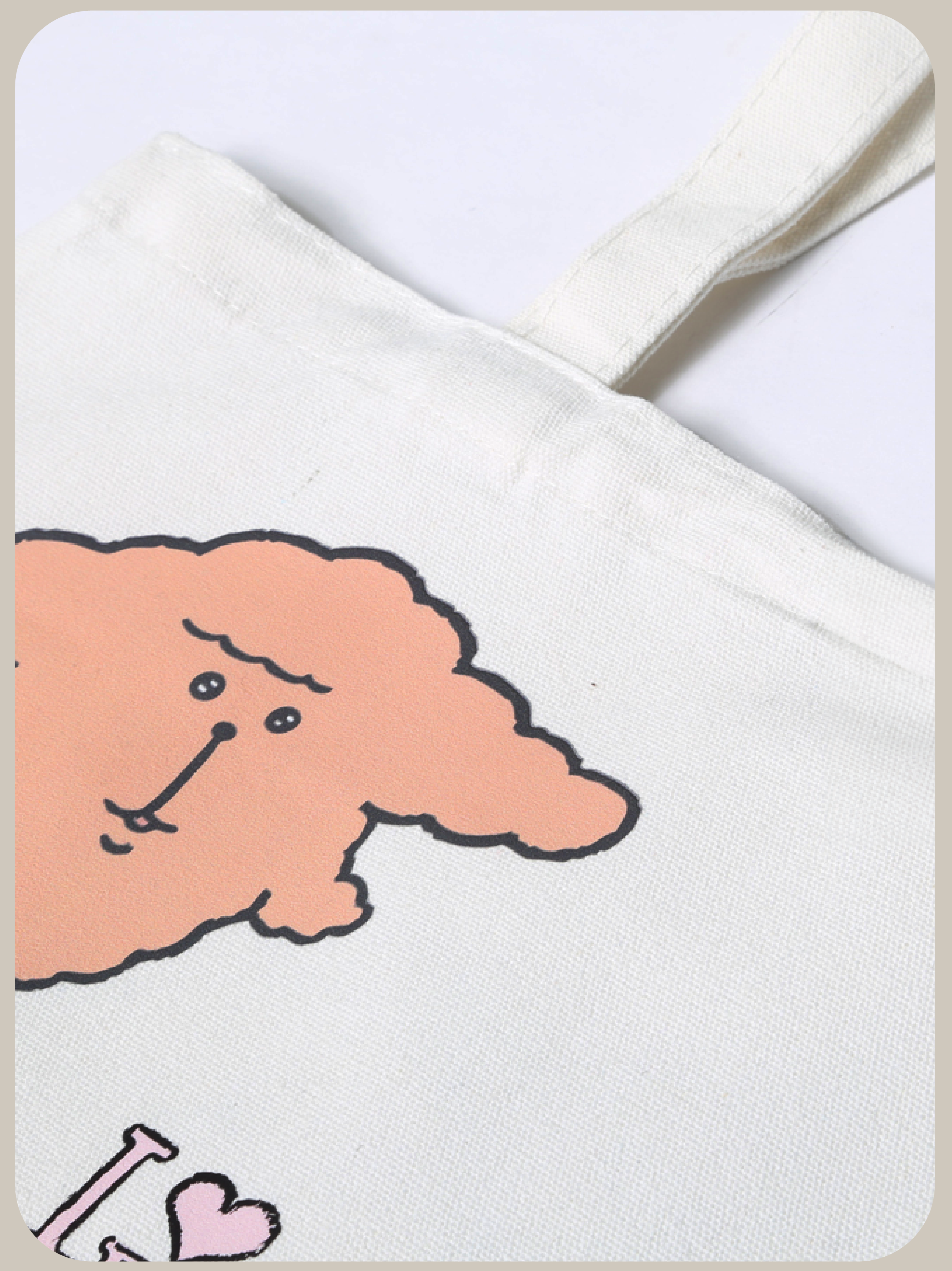 Yawame × LA POMME petit Original Tote Bag