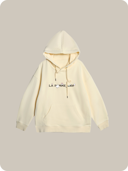 Yawame × LA POMME petit Logo Hoodie